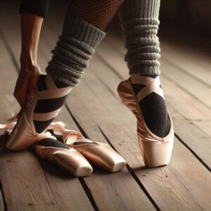 ballerina's feet