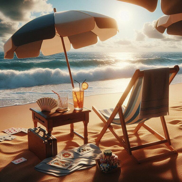 beach spot with chair