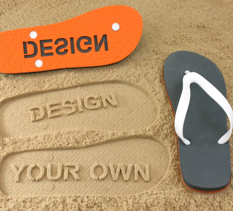 design-your-own flip flops